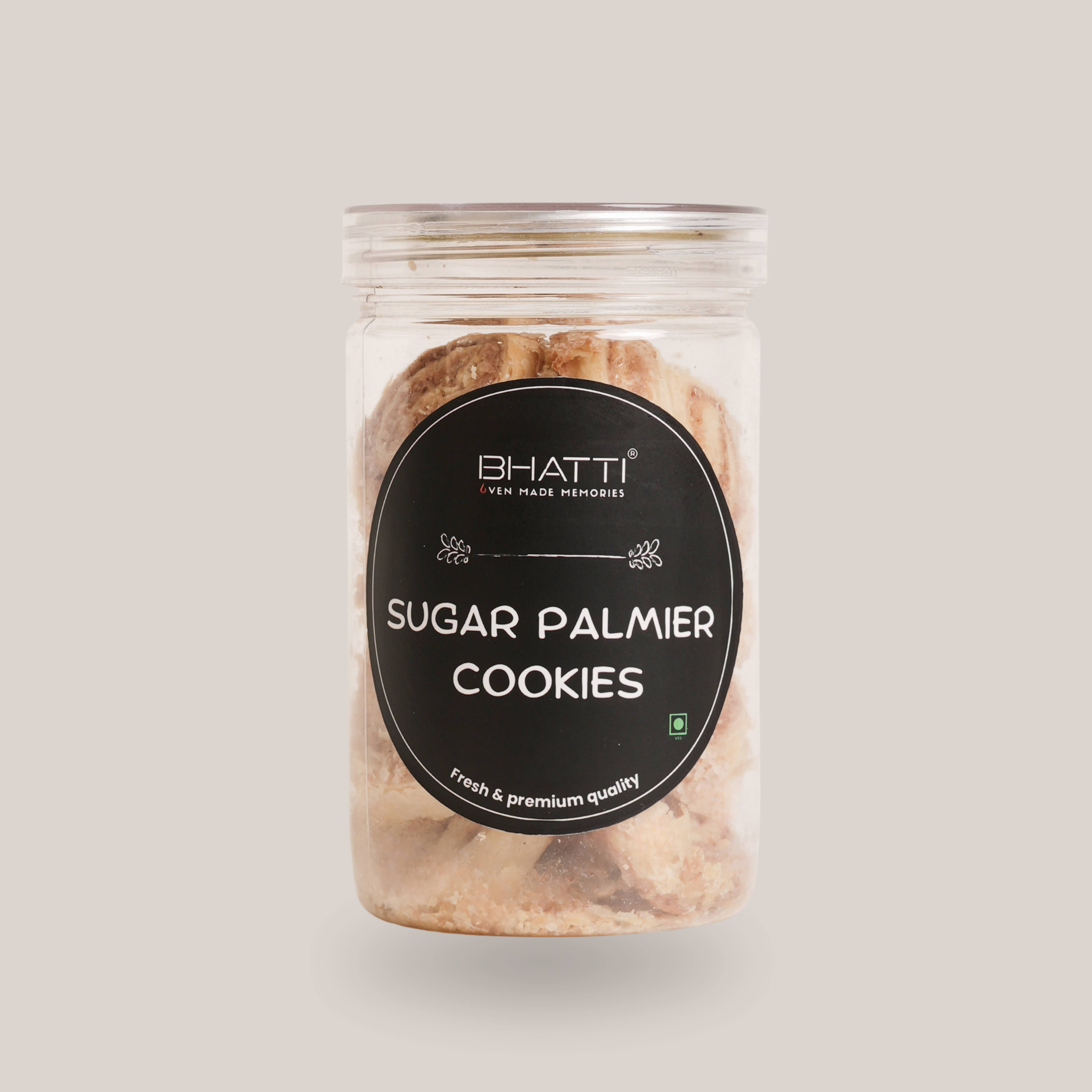 Sugar Palmier Cookies