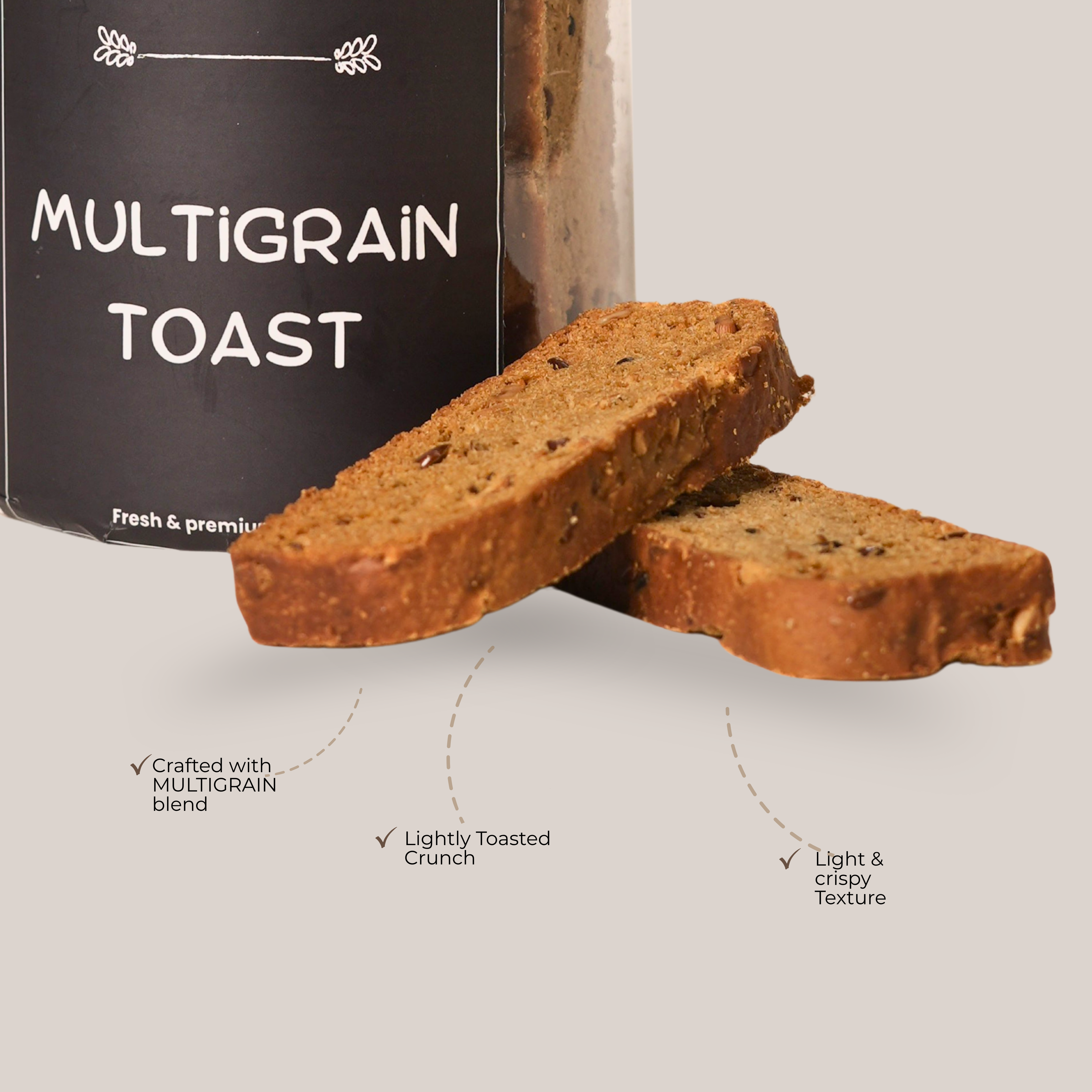 Multigrain toast