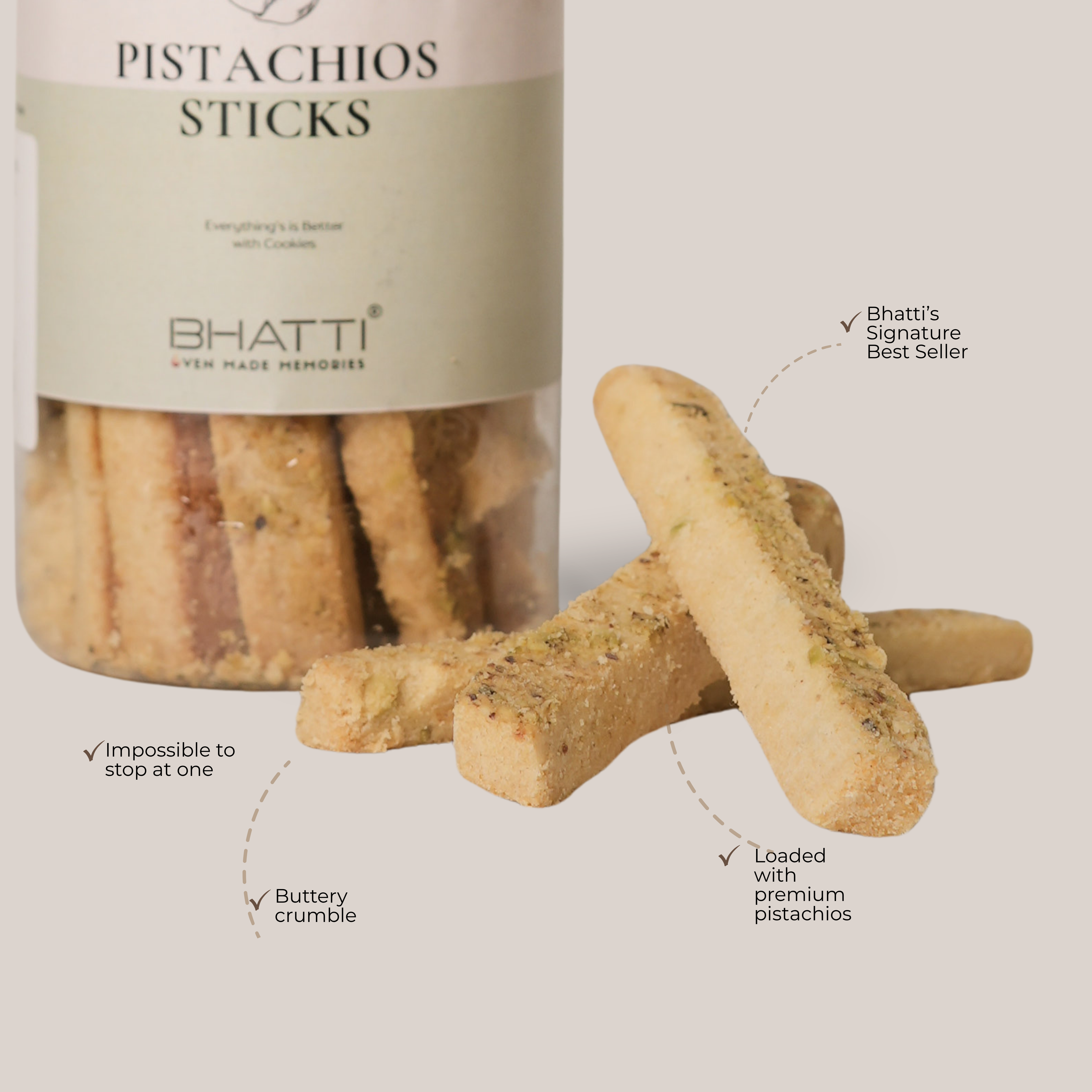 Pistachios Stick