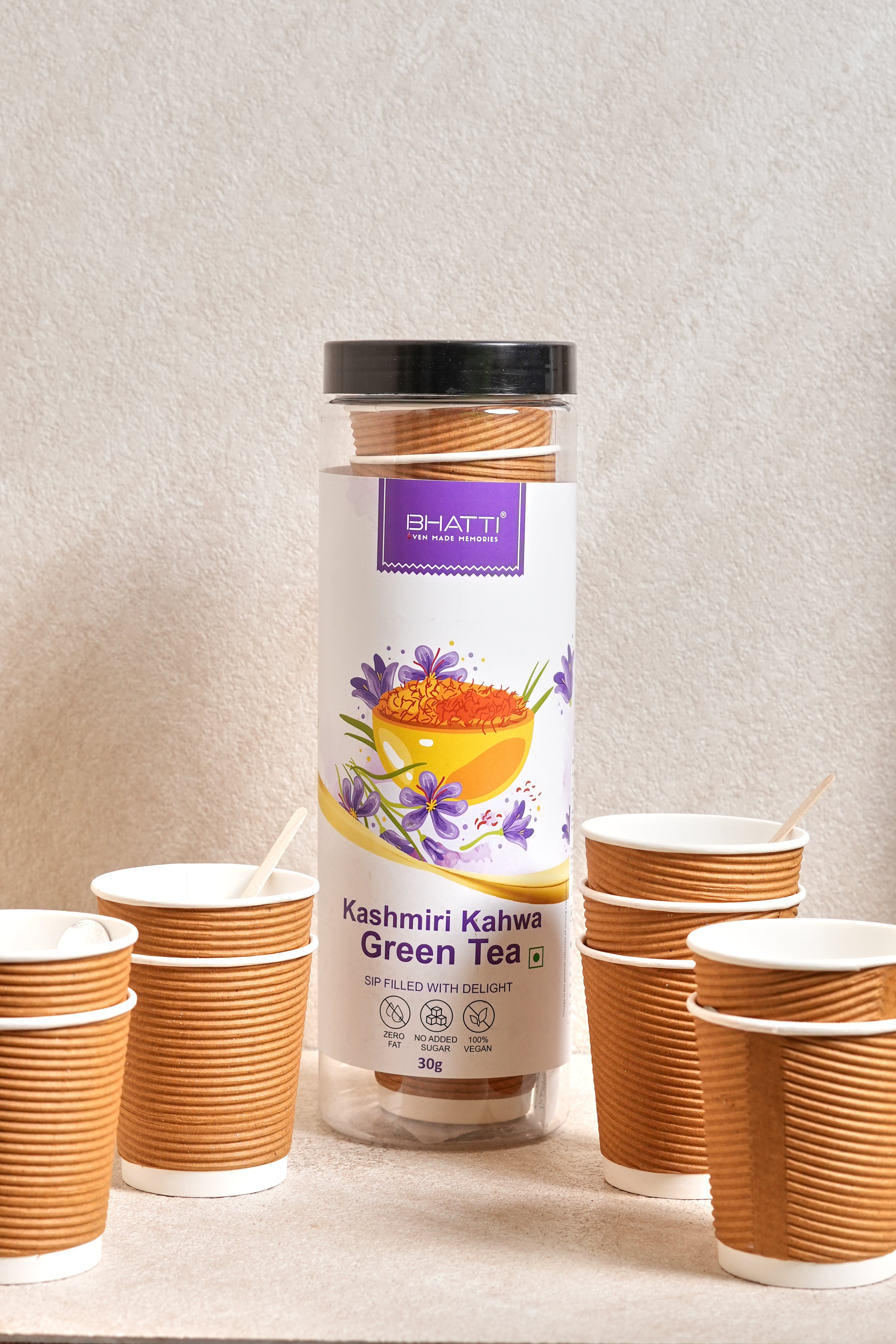 Kashmiri Kawa Green Tea (Pack of 10)