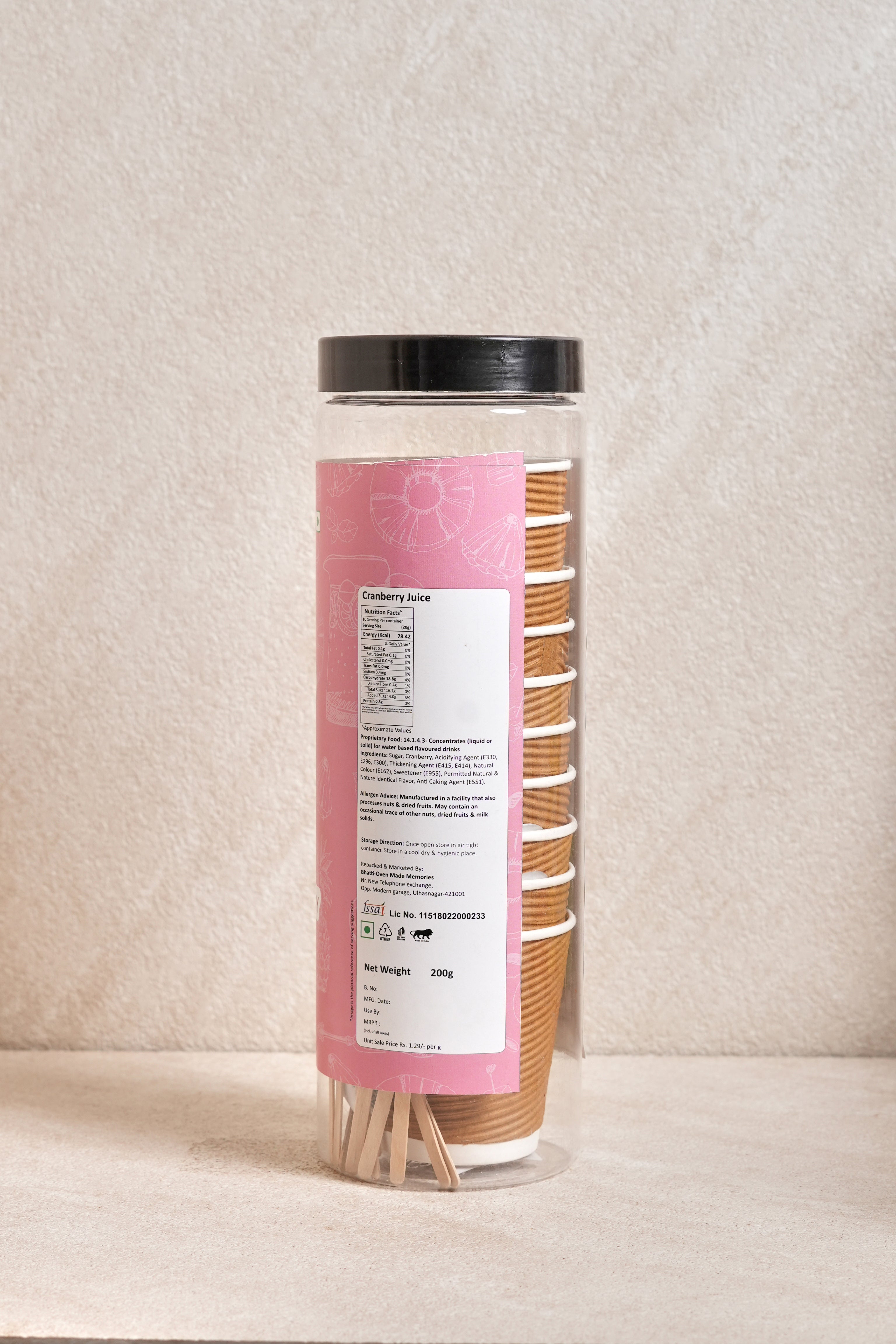 Cranberry Juice (Pack of 10)