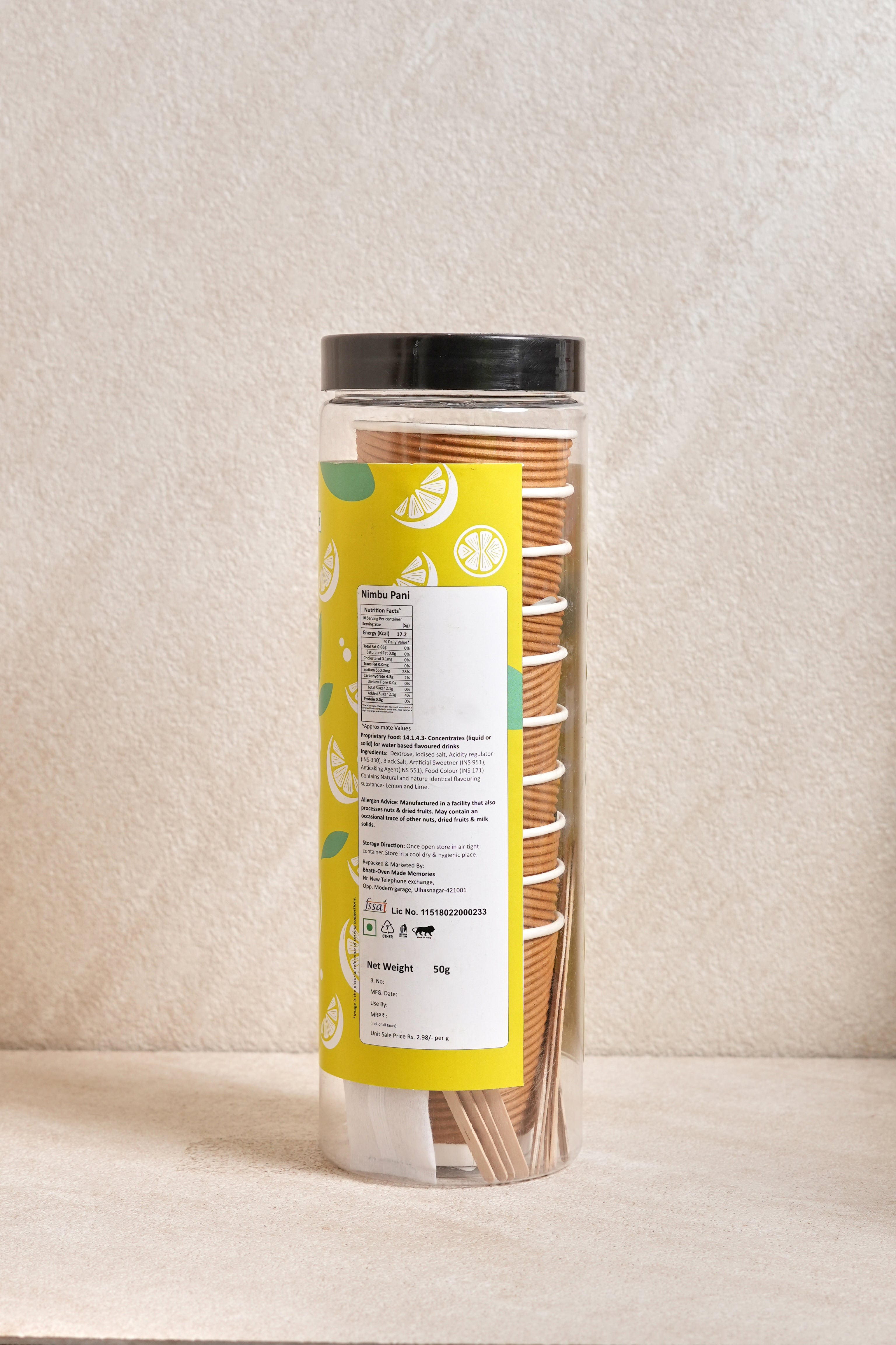 Lemon Water (Pack of 10)