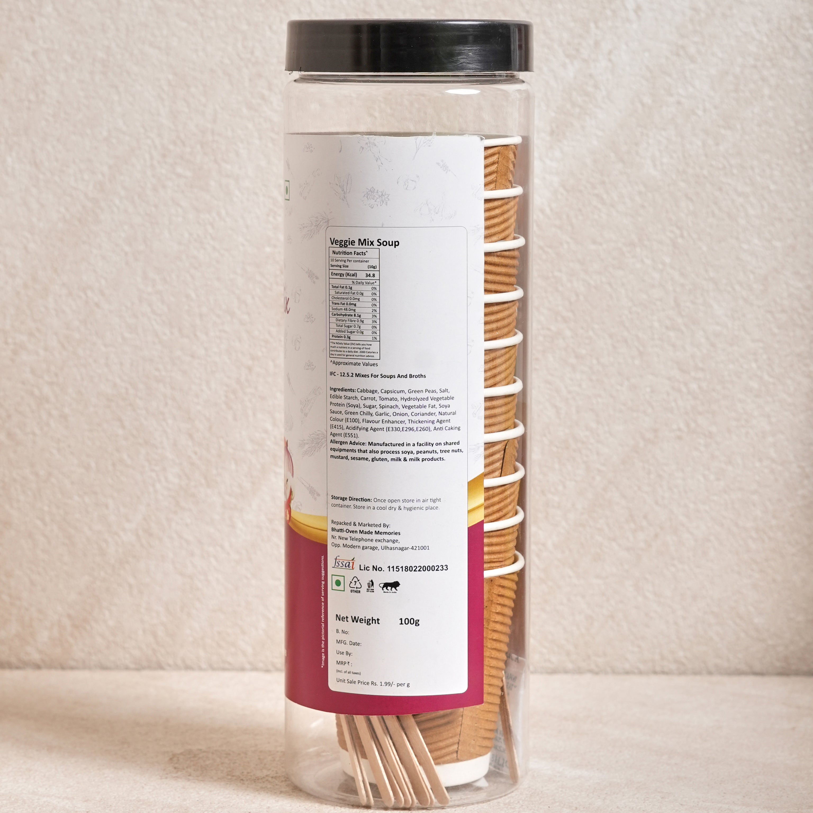 Veggie Mix Soup (Pack of 10)