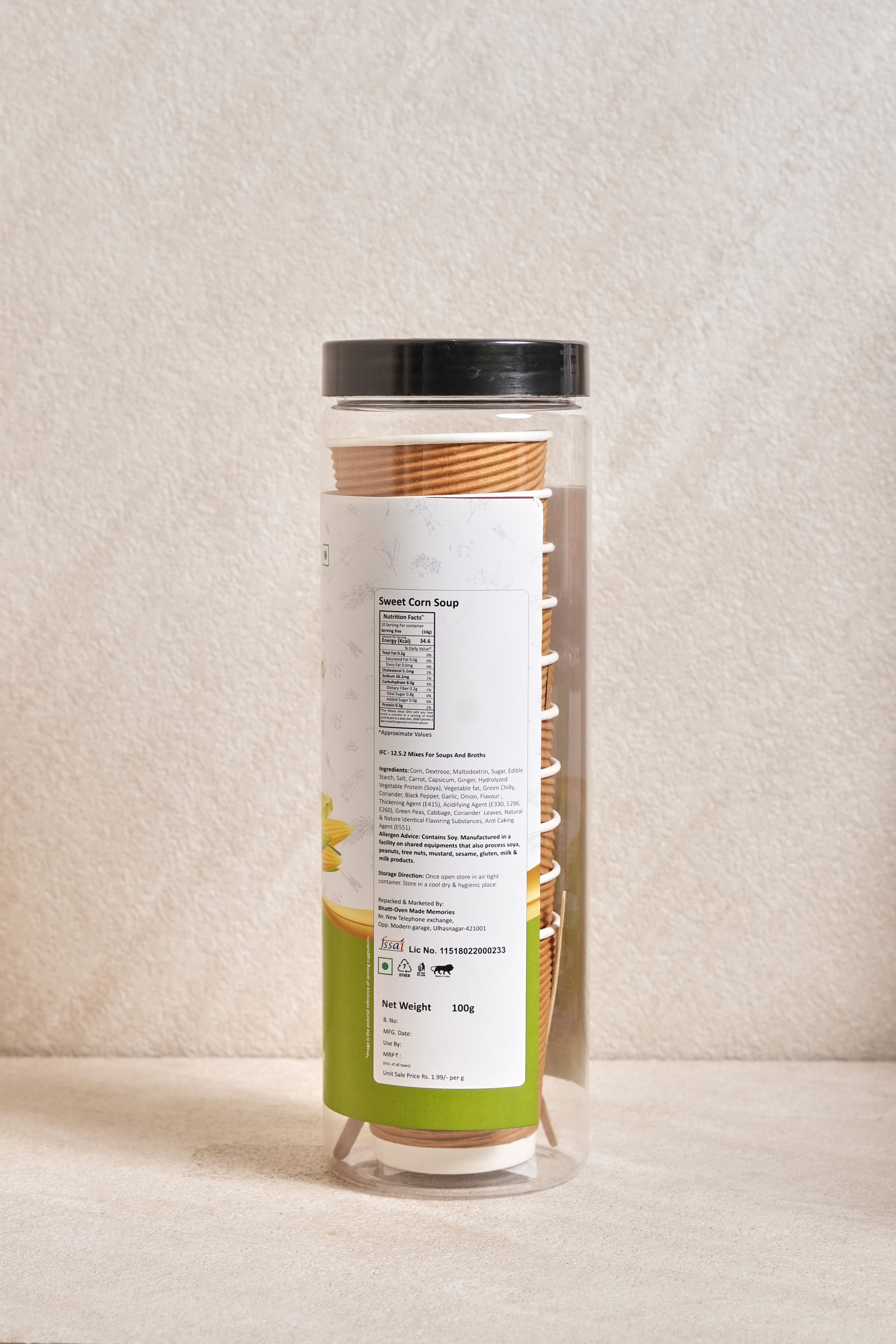 Sweet Corn Soup (Pack of 10)