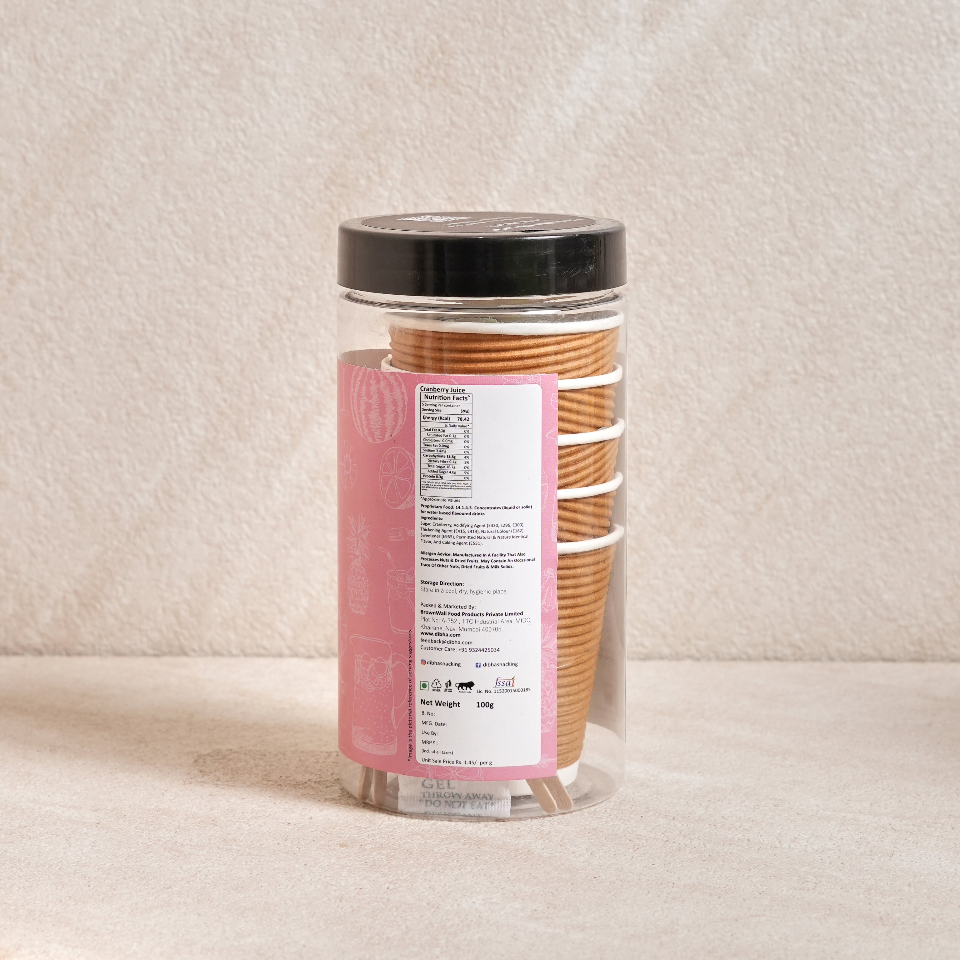 Cranberry Juice (Pack of 5)