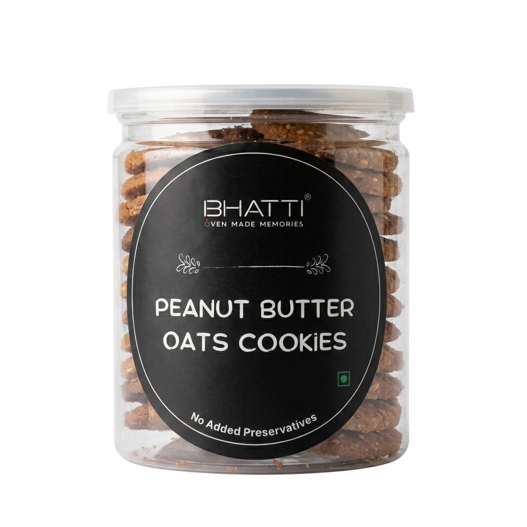Peanut Butter Oats Cookies